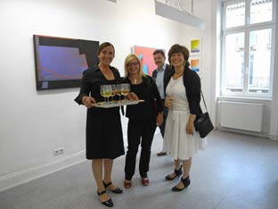 Vernissage in den Ateliers der wfk